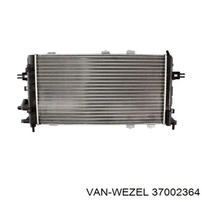 Chłodnica silnika VAN Wezel 37002364 cena, od 80,29 USD