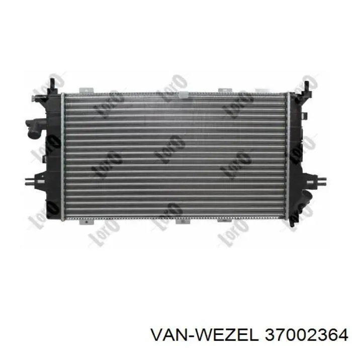 Do koszyka 37002364 VAN Wezel Chłodnica silnika