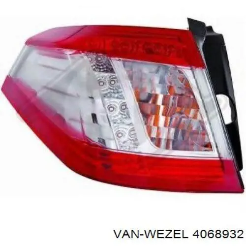 Lampa zespolona tylna prawa Peugeot/Citroen 9686293680A cena, od 236,66 USD