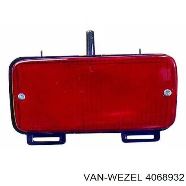 Lampa zespolona tylna prawa VAN Wezel 4068932 cena, od 236,66 USD