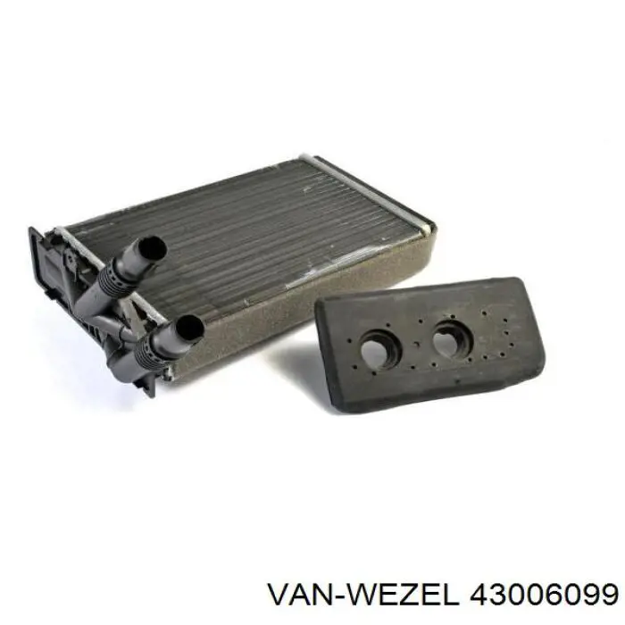 Chłodnica nagrzewnicy (ogrzewacza) VAN Wezel 43006099 cena, od 30,64 USD