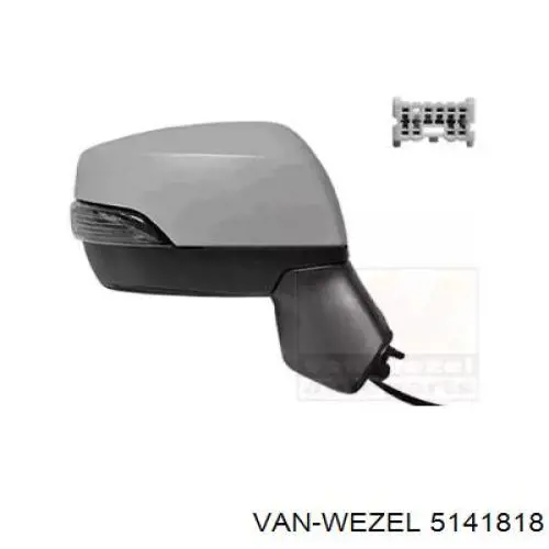 Lusterko wsteczne prawe do Subaru Outback V B15, BS