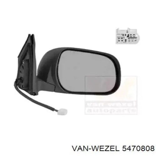 Do koszyka 5470808 VAN Wezel Lusterko wsteczne prawe