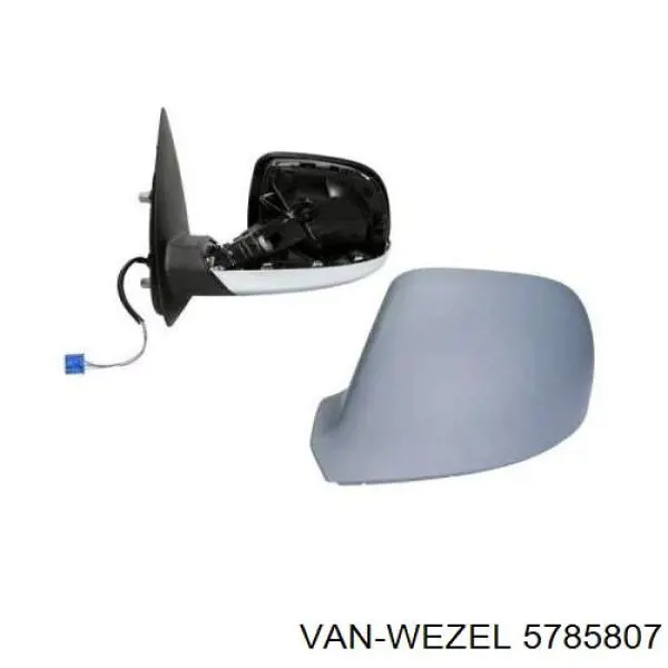2H1857507CERYP VAG Lusterko wsteczne lewe