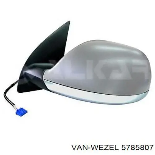 2H1857507CERYP VAG Lusterko wsteczne lewe