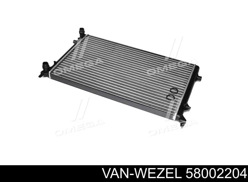 Chłodnica silnika VAN Wezel 58002204 cena, od 75,30 USD