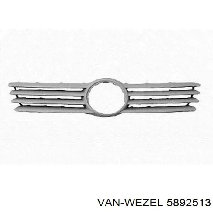 Do koszyka Atrapa chłodnicy Volkswagen Bora  1J2