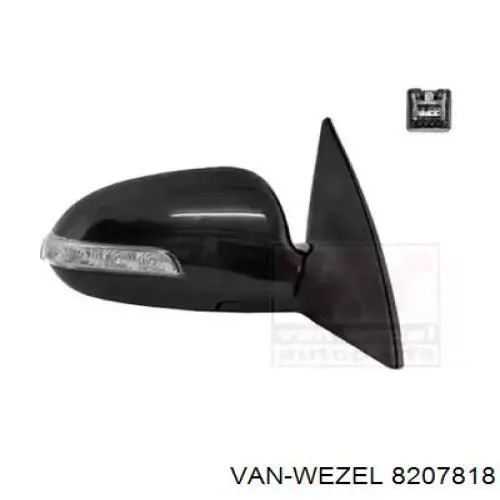 Lusterko wsteczne prawe Hyundai/Kia 876202L700 cena, od 263,45 USD