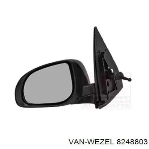 Do koszyka 876100X310 Hyundai/Kia Lusterko wsteczne lewe