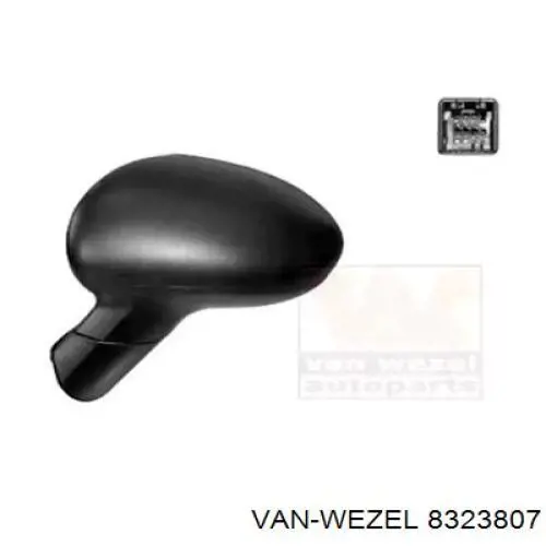 Lusterko wsteczne lewe Hyundai/Kia 876101W040 cena, od 123,29 USD