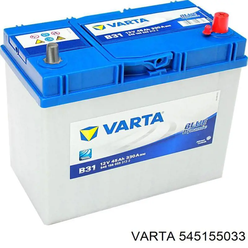 Bateria (akumulator) Varta 545155033 cena, od 98,76 USD