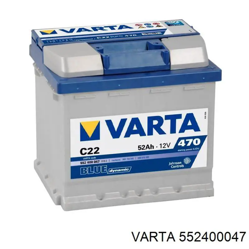 Do koszyka 552400047 Varta Bateria (akumulator)