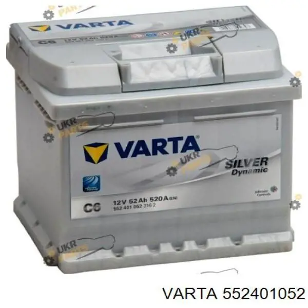 Bateria (akumulator) 552401052 Varta