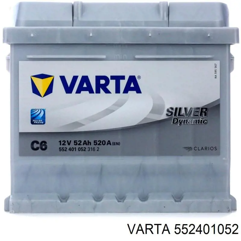 552401052 Varta Bateria (akumulator)