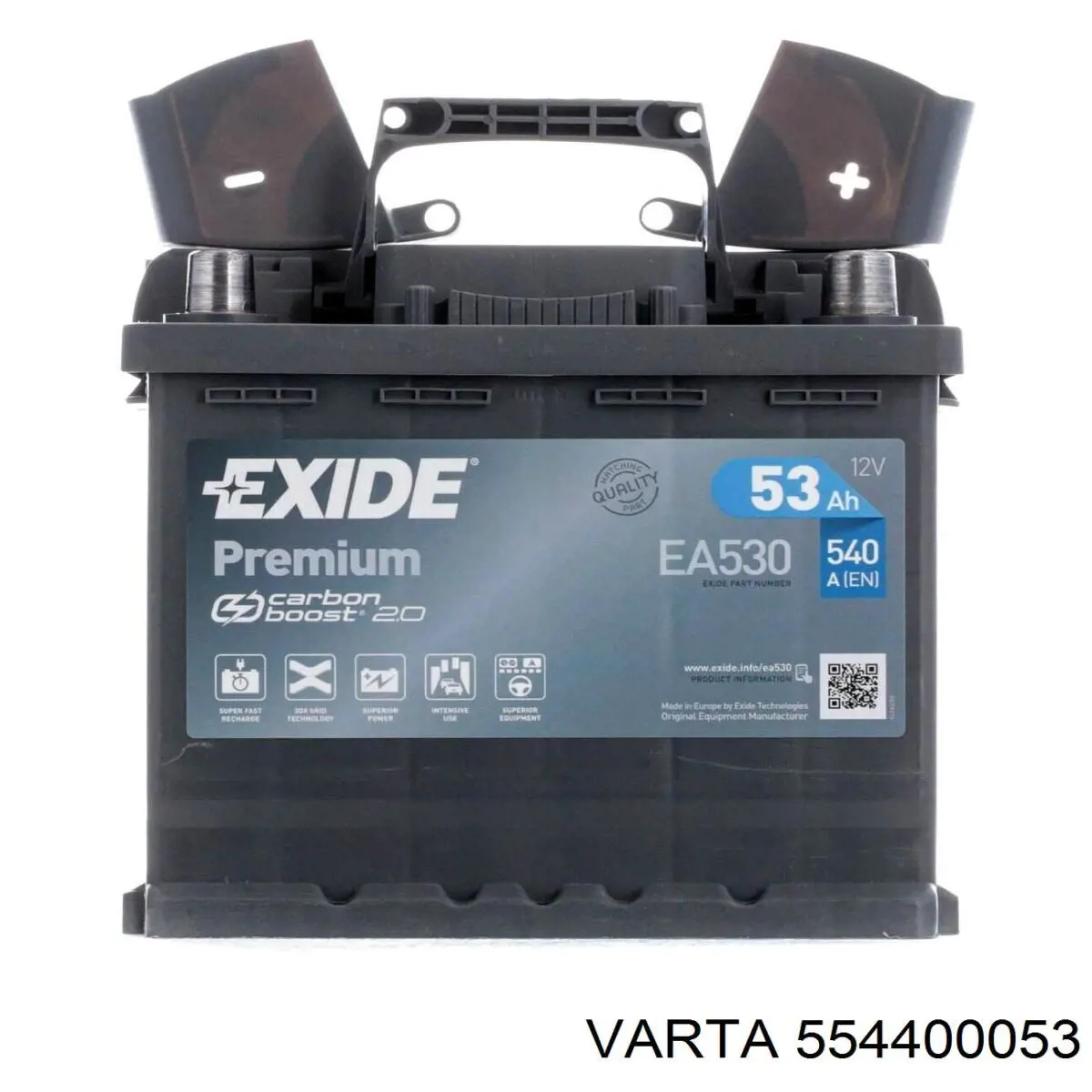 Do koszyka 554400053 Varta Bateria (akumulator)