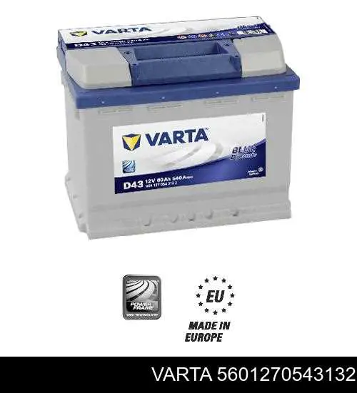 Bateria (akumulator) Varta 5601270543132 cena, od 118,02 USD