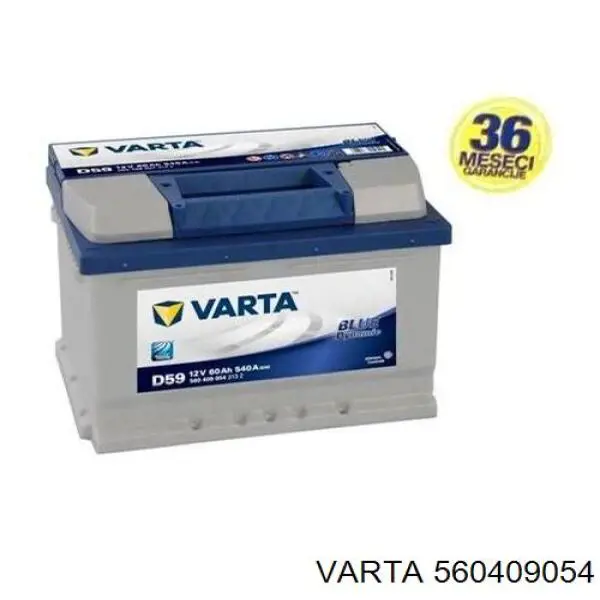 Bateria (akumulator) Varta 560409054