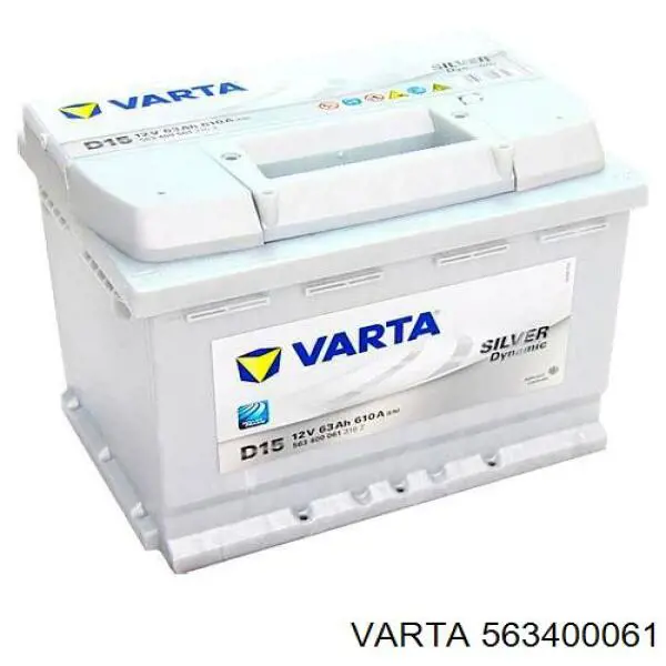 Bateria (akumulator) 563400061 Varta