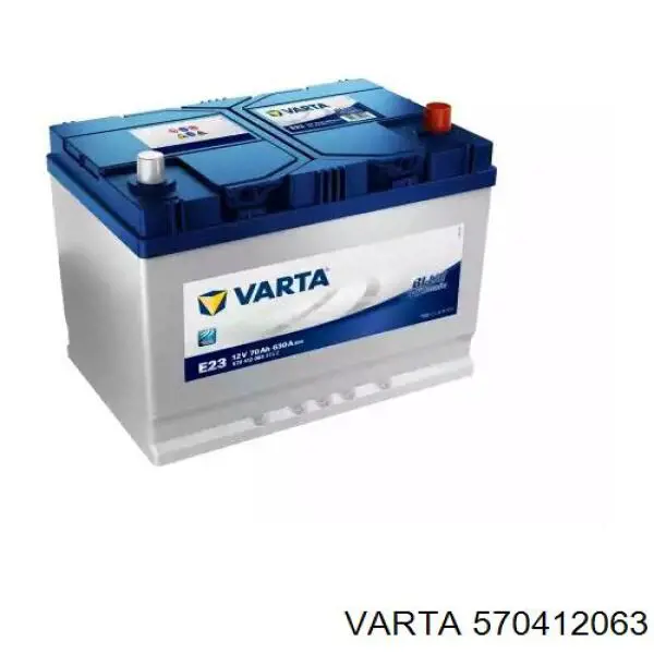 Bateria (akumulator) Varta 570412063 cena, od 121,59 USD