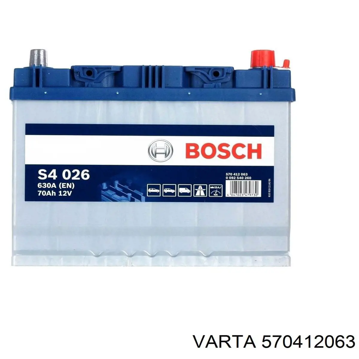 570412063 Varta Bateria (akumulator)