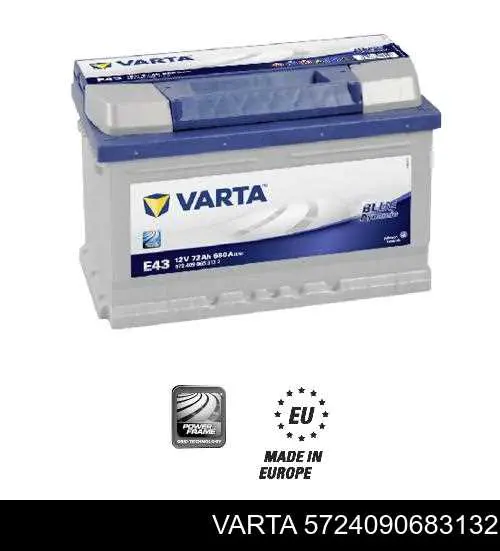 Bateria (akumulator) Varta 5724090683132 cena, od 147,10 USD