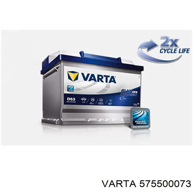 575500073 Varta Bateria (akumulator)