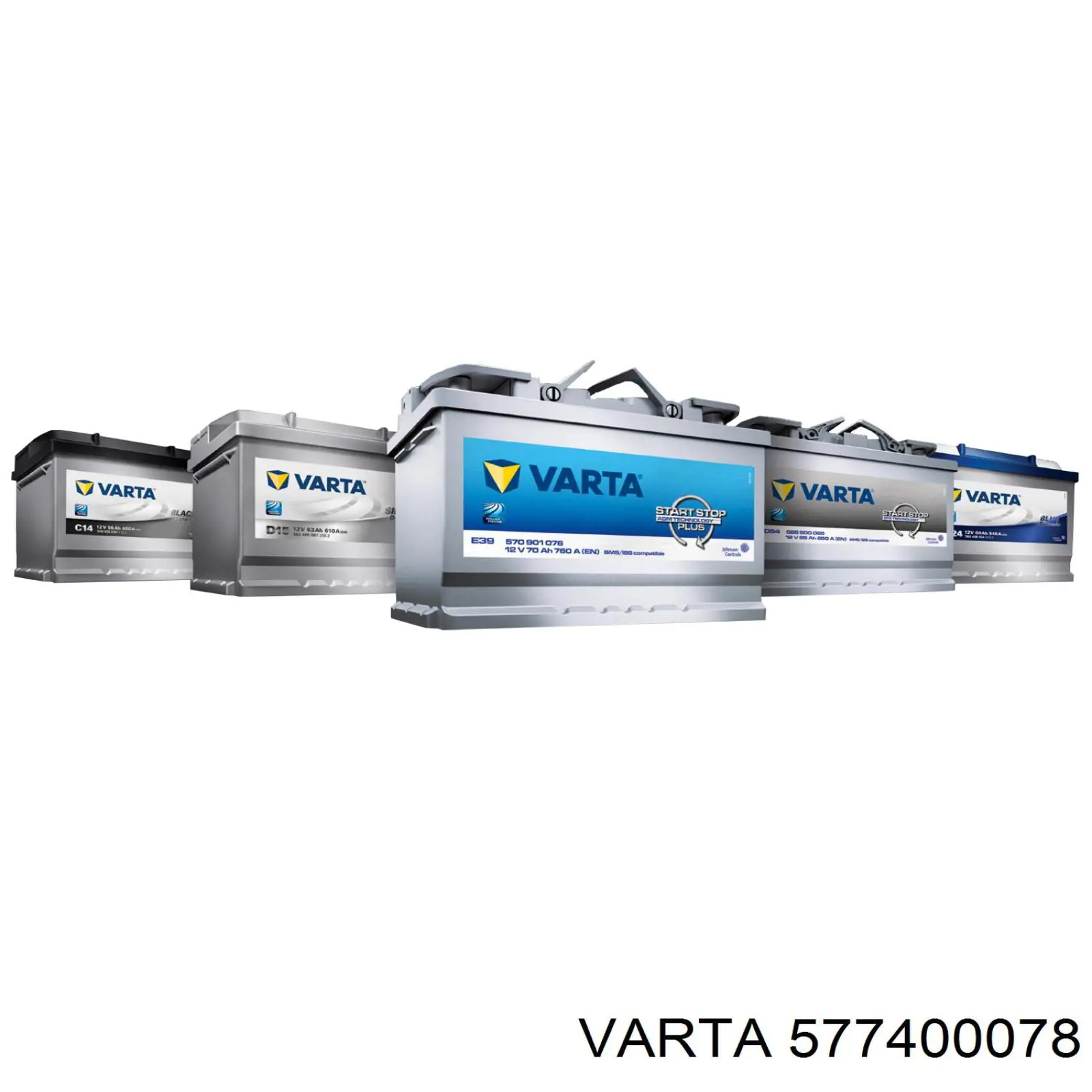 Bateria (akumulator) Varta 577400078 cena, od 171,43 USD