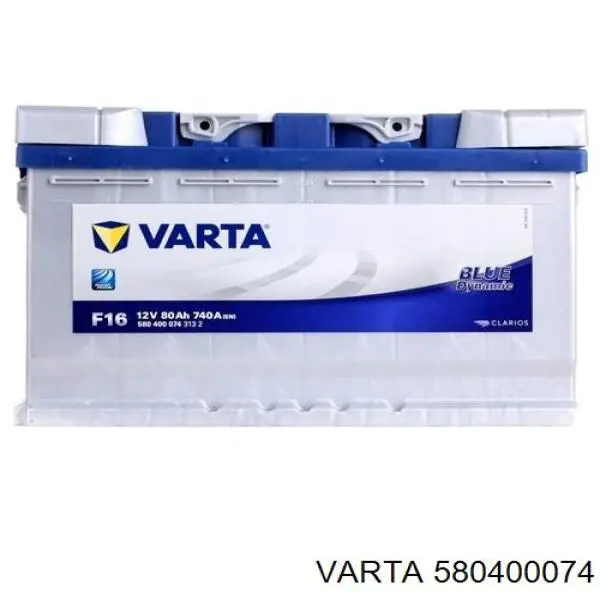 Bateria (akumulator) Varta 580400074 cena, od 193,09 USD