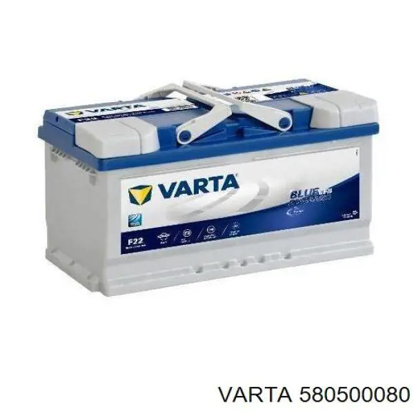Bateria (akumulator) Varta 580500080 cena, od 228,47 USD