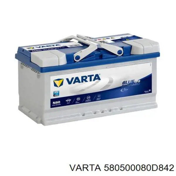 580500080 Varta Bateria (akumulator)