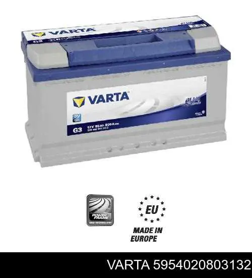 Bateria (akumulator) Varta 5954020803132 cena, od 153,26 USD