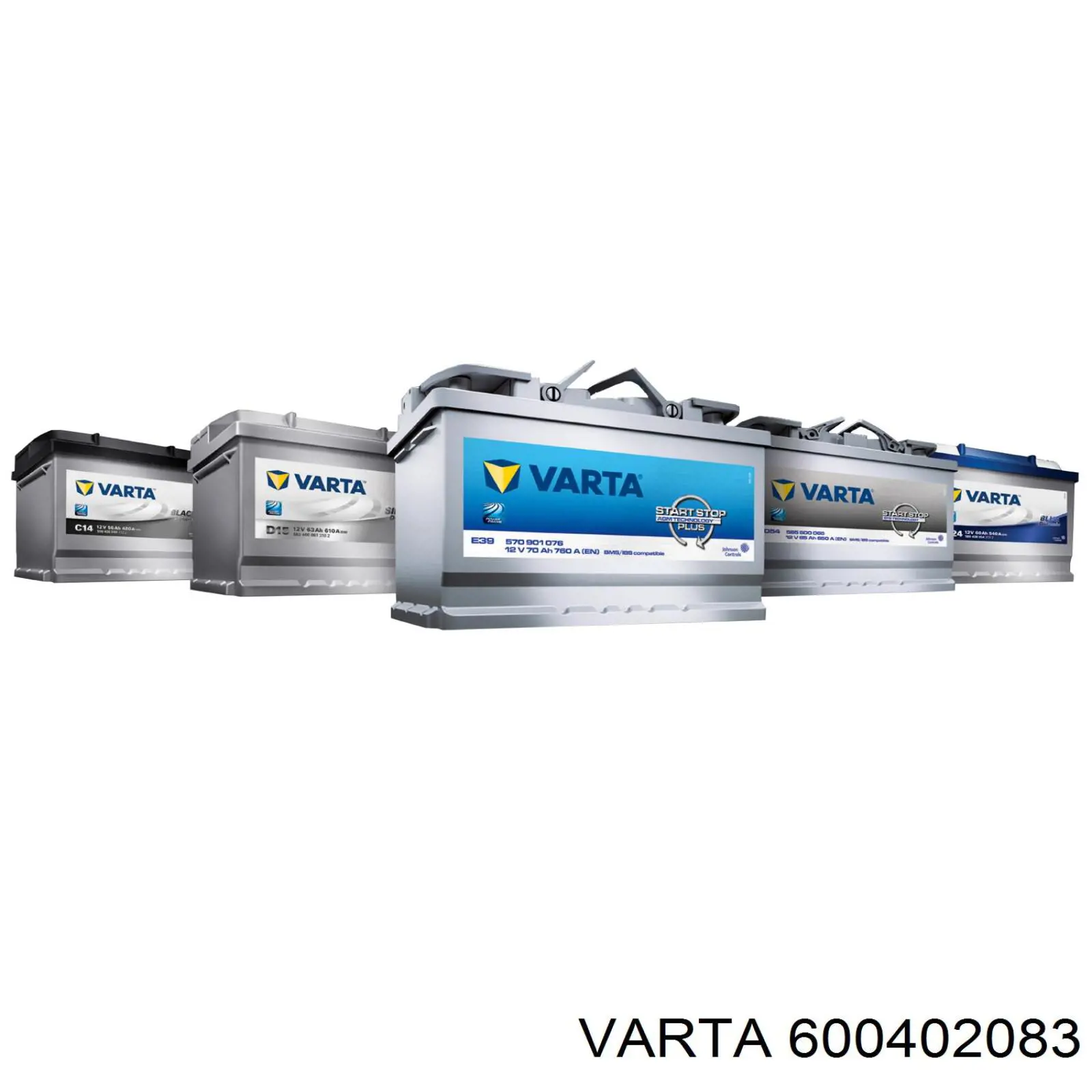 600402083 Varta Bateria (akumulator)