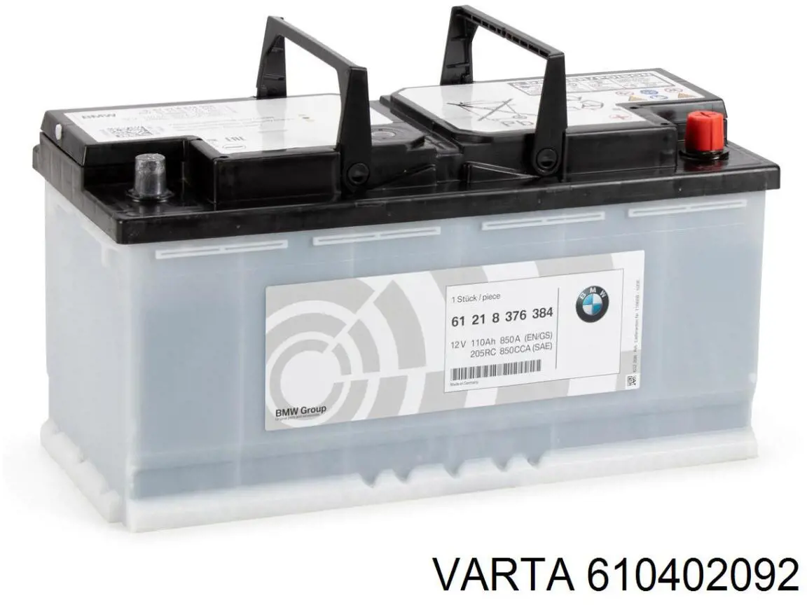 Bateria (akumulator) Varta 610402092 cena, od 219,79 USD