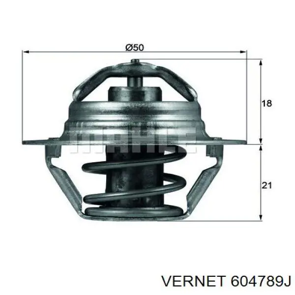 Termostat Vernet 604789J cena, od 9,63 USD