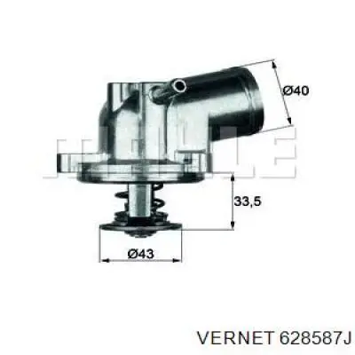 628587J Vernet Termostat