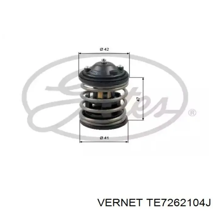 Do koszyka TE7262104J Vernet Obudowa termostatu