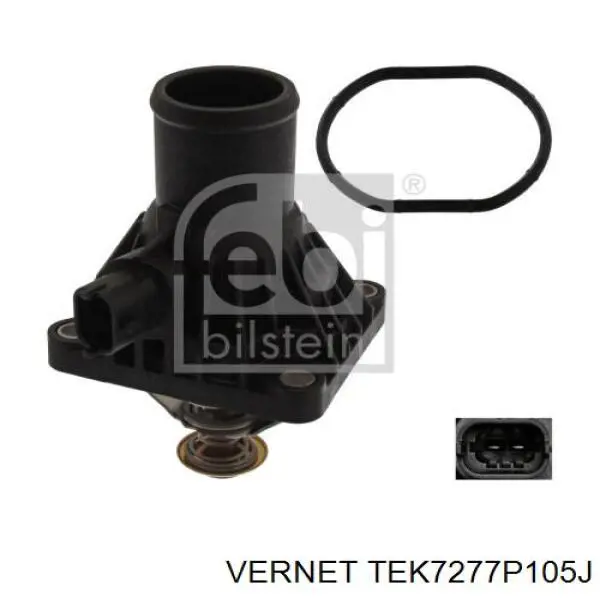TEK7277P105J Vernet Obudowa termostatu