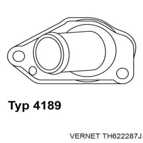 Do koszyka TH622287J Vernet Termostat