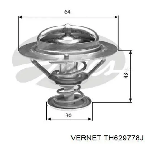 Do koszyka TH629778J Vernet Termostat