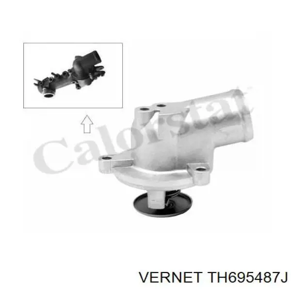 Do koszyka A1112031075 Mercedes Termostat