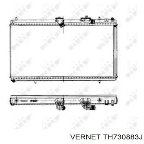 Obudowa termostatu Gates TH60883G1 cena, od 35,61 USD