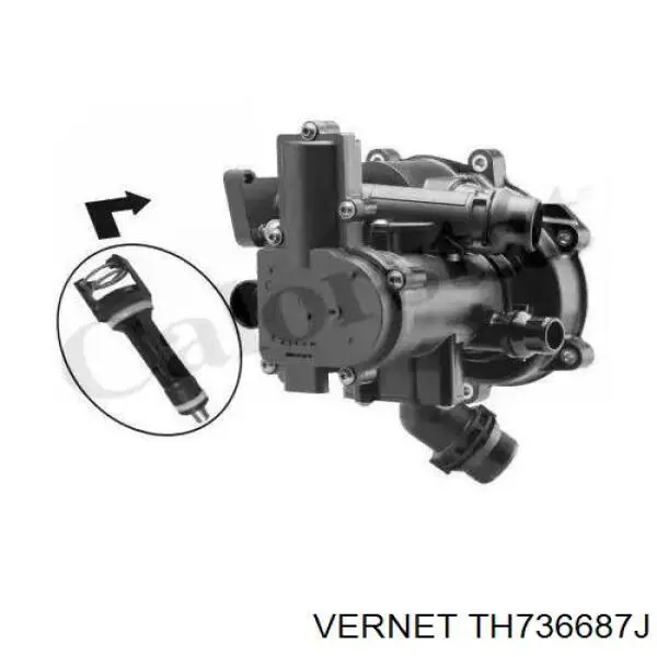 Obudowa termostatu VAG 059121111R