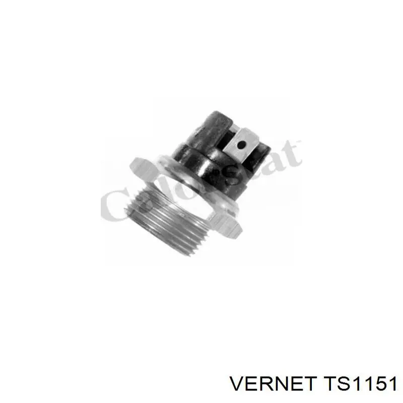 Do koszyka TS1151 Vernet Czujnik temperatury płynu chłodzącego (włączenia wentylatora chłodnicy)