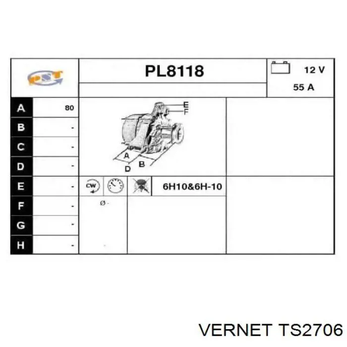 Do koszyka TS2706 Vernet Czujnik temperatury płynu chłodzącego (włączenia wentylatora chłodnicy)