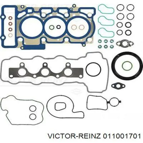 Do koszyka 8LAA10271C Mazda Zestaw uszczelek silnika pełny