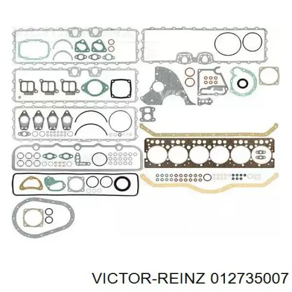 012735007 Victor Reinz Zestaw uszczelek silnika pełny