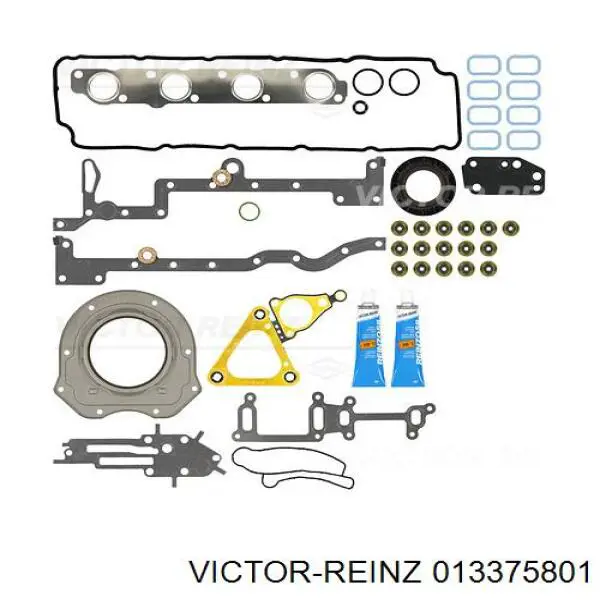 013375801 Victor Reinz Zestaw uszczelek silnika pełny