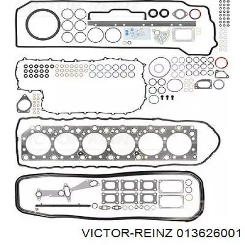 Zestaw uszczelek silnika pełny do Volvo Trucks TRUCK FH12  