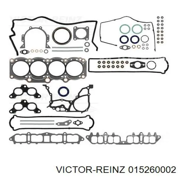 Zestaw uszczelek silnika pełny Toyota 0411174320 cena, od 163,85 USD