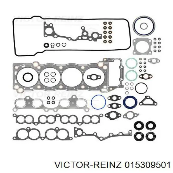 411175092 Toyota Zestaw uszczelek silnika pełny